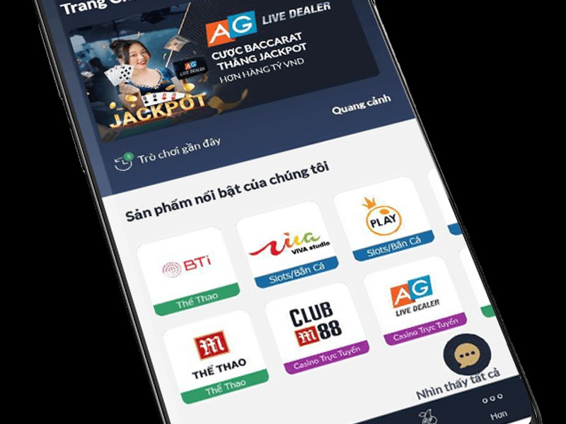 Hình ảnh nền tảng casino trực tiếp